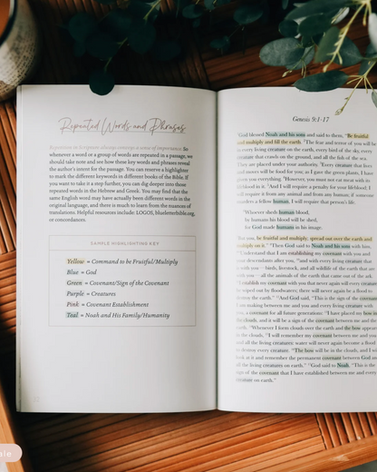 Bible highlighting guide