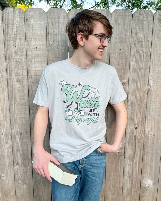 walk by faith tee