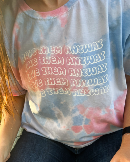 love them anyway tee + devotional