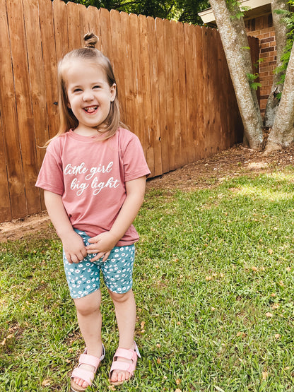 little girl, big light tee | devotional included