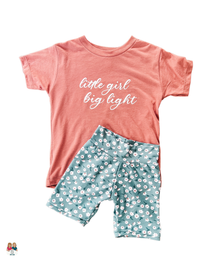 little girl, big light tee | devotional included