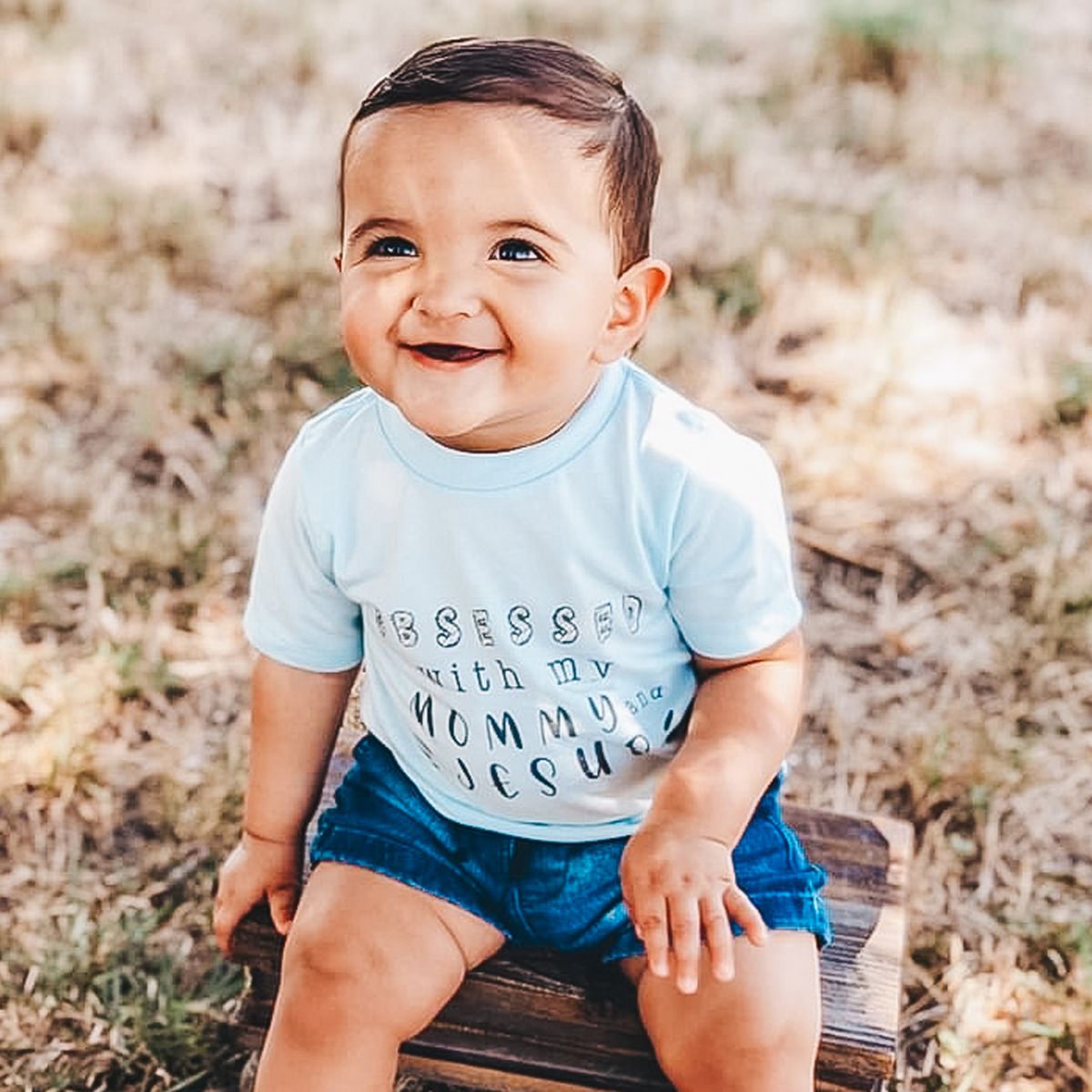obsessed with mommy & Jesus tee